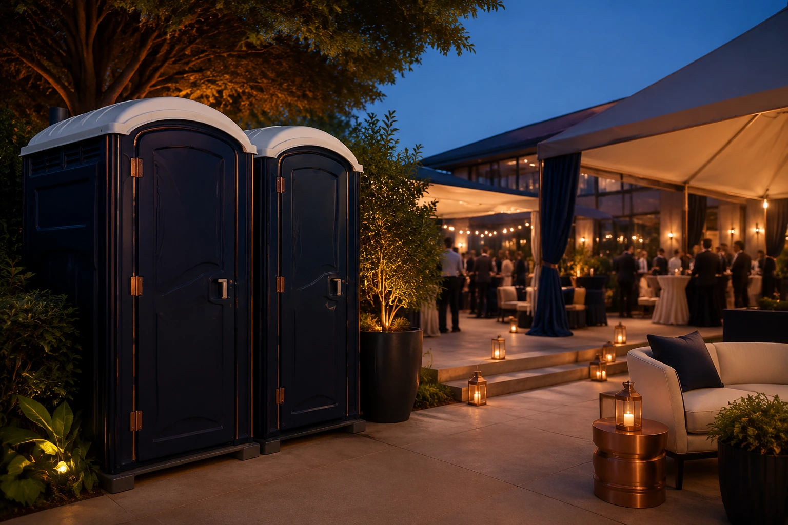 Portable restroom rental planning for Fairfield, CT